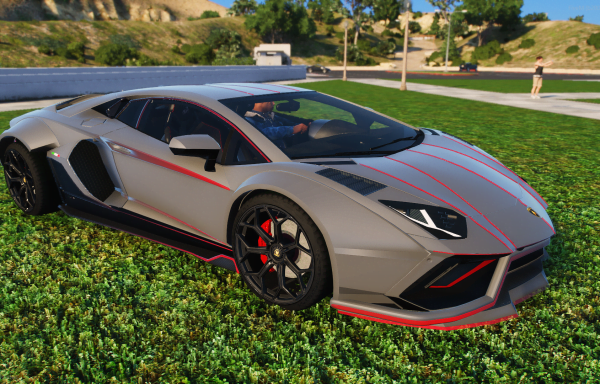 Lamborghini Aventador Animated