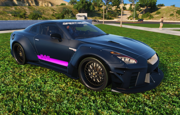 Nissan GTR R35 Animated