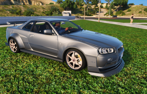 Nissan Skyline R34 Animated