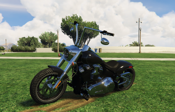 Motorcycle The Knuckle